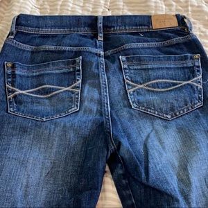A &F straight leg jeans